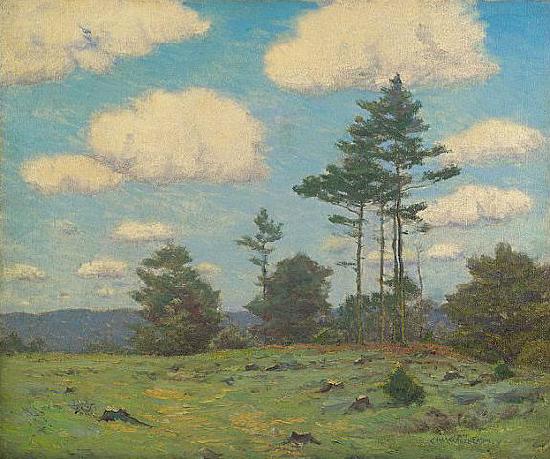 Charles Warren Eaton The Stump Lot oil painting picture